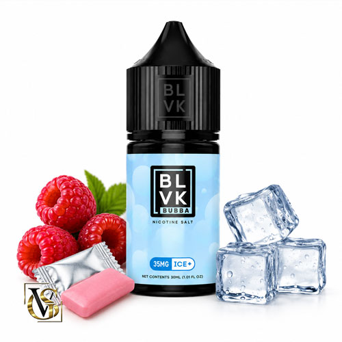 blvk bubba blue razz bubblegum ice 30ml