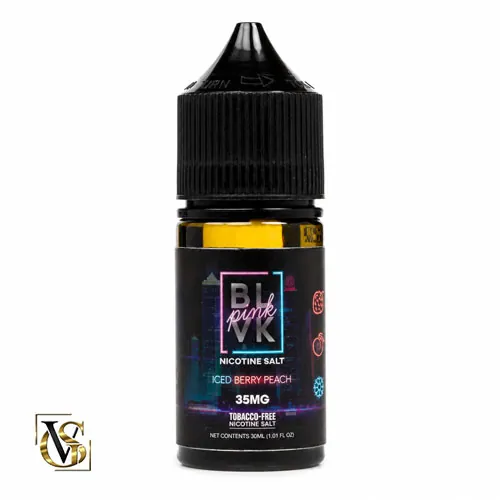 blvk iced berry peach 30ml