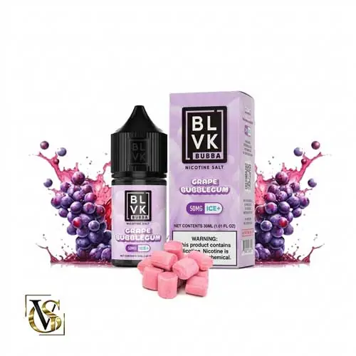 grape bubblegum ice salt 30ml
