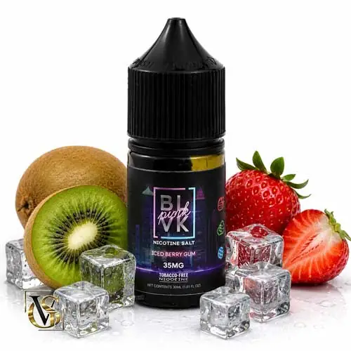 سالت کیوی توت‌ فرنگی یخ بی ال وی کی | kiwi berry iced blvk 30ml