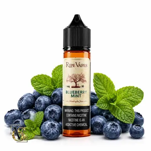 blueberry mint ripe vapes 60ml