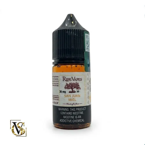 ripe vapes san juan miel 30ml