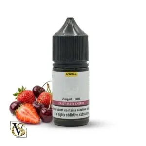 uwell crazy berry cherry 30ml