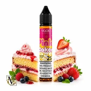 vgod pink cakes salt nic 30ml