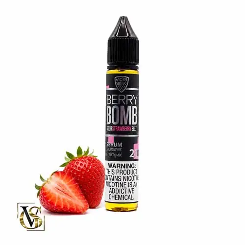 سالت بمب توت فرنگی ویگاد | berry bomb vgod 30ml