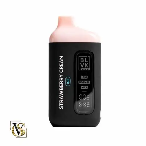 blvk bar disposable strawberry cream