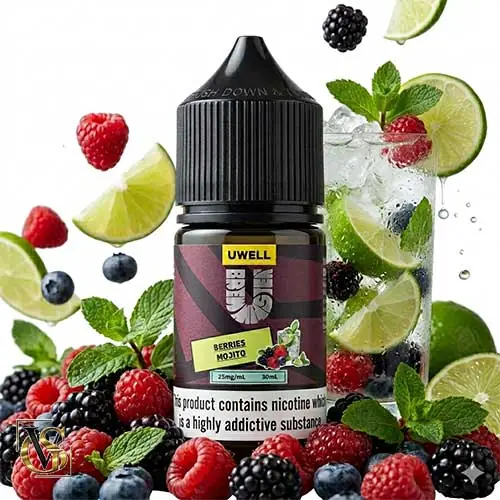 Uwell-Mega-Berry-Nic-Salt-–-Berries-Mojito-–-30ml uwell berries mojito salt