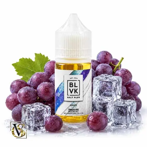 blvk grape ice salt