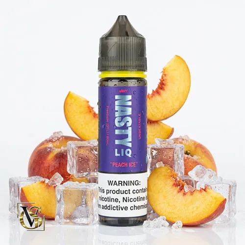 nasty peach ice 60 ml