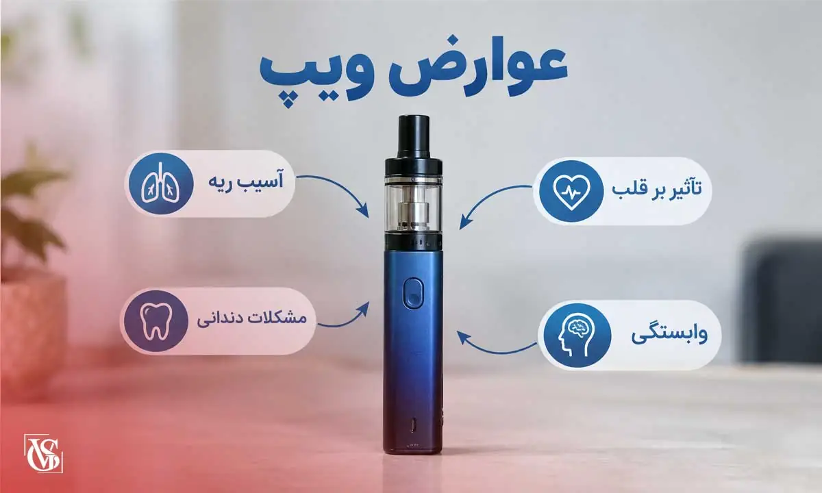 عوارض ویپ
